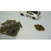 DK Motor Harley Davidson Depo Yanı Gold Metal Logo 5,5 cm - 1