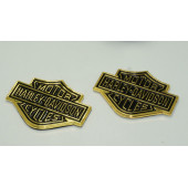 DK Motor Harley Davidson Depo Yanı Gold Metal Logo 5,5 cm - 3