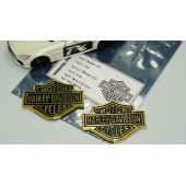 DK Motor Harley Davidson Depo Yanı Gold Metal Logo 5,5 cm - 6