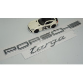 DK Porsche Targa Bagaj 3M 3D Krom ABS Yazı Logo Amblem Seti - 2