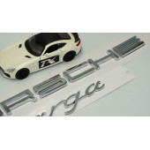 DK Porsche Targa Bagaj 3M 3D Krom ABS Yazı Logo Amblem Seti - 4