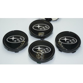 DK Subaru Jant Göbeği Kapak Seti 60mm - 3