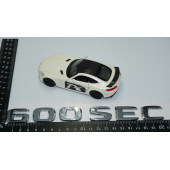 DK Tuning 600 SEC Bagaj Krom ABS 3M 3D Yazı Logo Benz İle Uyumlu - 4