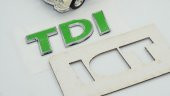 Skoda TDİ Bagaj Yeşil Krom ABS 3M 3D Yazı Logo Arma - 3