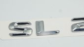 SL 280 Bagaj Krom Metal 3M 3D Yazı Logo - 4