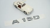 Mercedes Benz A 150 Bagaj Krom Metal 3M 3D Yazı Logo - 2