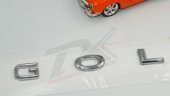 Volkswagen Golf7 Bagaj 3M 3D Yeni Nesil Krom ABS Yazı Logo Amblem - 5
