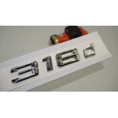 Bmw 318d Bagaj Krom Metal 3M 3D Yazı Logo - 1