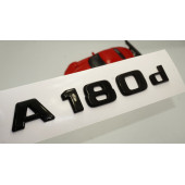 A 180d Bagaj Parlak Siyah ABS 3M 3D Yazı Logo - 1