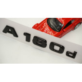 A 180d Bagaj Parlak Siyah ABS 3M 3D Yazı Logo - 4