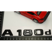 A 180d Bagaj Parlak Siyah ABS 3M 3D Yazı Logo - 5