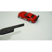 DK Peugeot RCZ 308 508 2008 3008 5008 GT Bagaj Siyah Metal Yazı Logo Amblem thumbnail 1