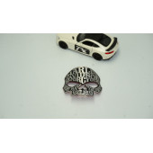 DK Motor Harley Davidson Est 1903 Cycles Oval Metal Logo Amblem Arma - 2