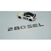 Dk Tuning 280 Sel Bagaj Krom Abs 3m 3d Yazı Logo Benz İle Uyumlu thumbnail 2