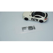 DK Tuning Audi FSi A3 A4 A6 A5 A7 A8 Q TT Bagaj Krom ABS 3M 3D Yazı Logo - 2