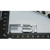 DK Tuning Audi FSi A3 A4 A6 A5 A7 A8 Q TT Bagaj Krom ABS 3M 3D Yazı Logo - 4