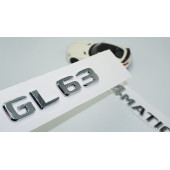 DK Tuning GL63 4Matic Bagaj Krom ABS Yazı Logo Benz İle Uyumlu - 1