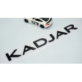 DK Tuning Kadjar Siyah ABS 3M Bagaj Yazı Logo Renault İle Uyumlu - 2