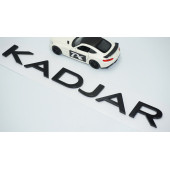 DK Tuning Kadjar Siyah ABS 3M Bagaj Yazı Logo Renault İle Uyumlu - 3