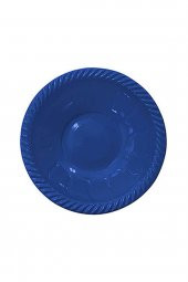 YUVARLAK KASE PLASTİK LACİVERT 6LI - 1