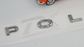 VW Volkswagen Polo MK6 2020 2021 3M 3D Yeni Nesil Bagaj Yazı Logo thumbnail 4