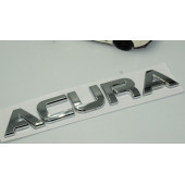 DK Acura MDX TSX RDX TL Krom ABS Bagaj 3M 3D Yazı Logo Amblem thumbnail 3