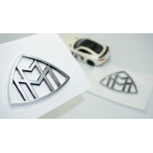 DK Tuning Benz Maybach Yan Kanatlar Krom ABS Logo Arma Seti - 1