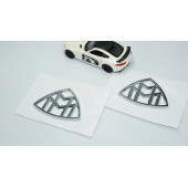 DK Tuning Benz Maybach Yan Kanatlar Krom ABS Logo Arma Seti - 2