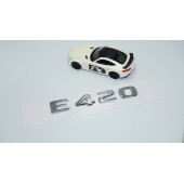 DK Tuning E420 Bagaj Krom ABS 3M 3D Yazı Logo Benz İle Uyumlu - 2
