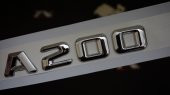 A200 Bagaj Krom Metal 3M 3D Yazı Logo - 1