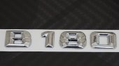 B180 Bagaj Krom Metal 3M 3D Yazı Logo - 4