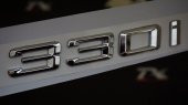 Bmw 330i Bagaj Krom Metal 3M 3D Yazı Logo - 1