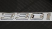 Bmw 330i Bagaj Krom Metal 3M 3D Yazı Logo - 4