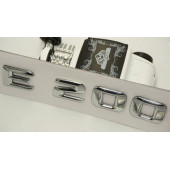 E200 Bagaj Krom Metal 3M 3D Yazı Logo - 4