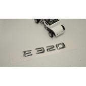 E320 Bagaj Krom Metal 3M 3D Yazı Logo - 2