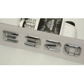 E320 Bagaj Krom Metal 3M 3D Yazı Logo - 4