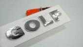 Volkswagen Golf 4-5 Bagaj 3M 3D Krom ABS Yazı Logo Amblem thumbnail 1