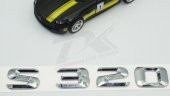 S 320 Krom Renk ABS 3M Bagaj Yazı Logo - 3