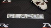 GLA200 Bagaj Krom Metal 3M 3D Yazı Logo - 3