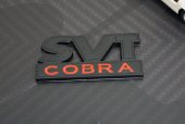 Ford Mustang Shelby SVT Cobra Bagaj Krom Metal 3M 3D Logo Amblem thumbnail 6