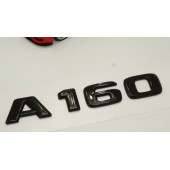 DK Tuning A 160 Bagaj Parlak Siyah ABS 3M 3D Yazı Logo thumbnail 3