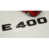 E 400 Bagaj Parlak Siyah ABS 3M 3D Yazı Logo - 3