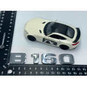 DK Benz B160 Bagaj Krom ABS 3M 3D Yazı Logo - 4