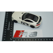 DK Tuning R8 Bagaj Krom ABS Yazı Logo Amblem Audi İle Uyumlu - 4