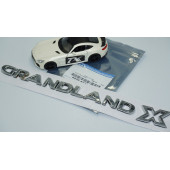 DK Tuning Opel GrandlandX Bagaj Krom ABS 3M 3D Yazı Logo Amblem thumbnail 4