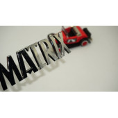 DK Tuning Hyundai Matrix Krom ABS Bagaj Yazı Logo Amblem - 1