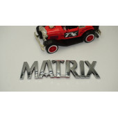 DK Tuning Hyundai Matrix Krom ABS Bagaj Yazı Logo Amblem - 2