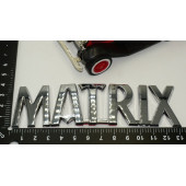 DK Tuning Hyundai Matrix Krom ABS Bagaj Yazı Logo Amblem - 4