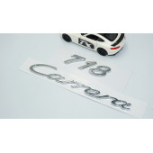 DK Tuning Porsche 718 Carrera Bagaj 3M 3D ABS Yazı Logo Amblem Seti - 2