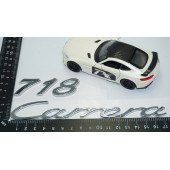 DK Tuning Porsche 718 Carrera Bagaj 3M 3D ABS Yazı Logo Amblem Seti - 4